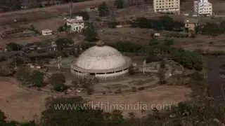 View of Dadasaheb Phalke Smarak and Nashik city from Pandavleni