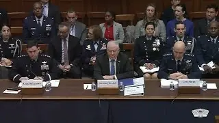 Defense Officials Testify About Air Force Budget 04.17.2024