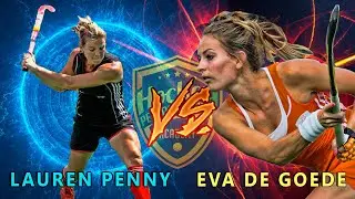 Field Hockey Goal Scoring Challenge | With Eva De Goede & Lauren Penny