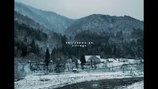 Snowfall in Shirakawa-go Village | Ambient Winter Soundscape