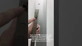 Smart lock installation video Tutorial full details 