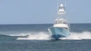 Queen Mary Party Boat & Morgan's Bay Yacht Pass In The Manasquan Inlet