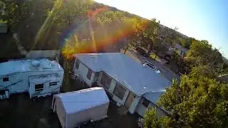 TSRC Q8 Quadcopter Drone Test Flight