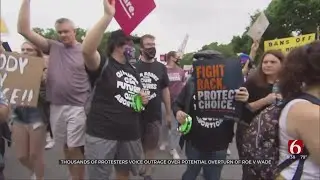 Thousands Gather To Protest Possible Overturn Of Roe V. Wade