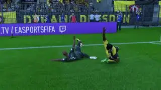 FIFA 18 2 red cards for good tackles WTF