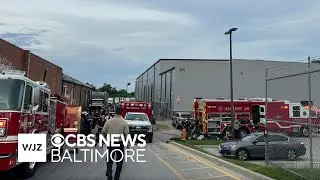 Possible hazmat incident at Baltimore poultry processing plant injures 10