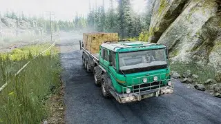 #bmrgames SNOWRUNNER PS5 gameplay 49 ( 4k 60fPS) BRIDGE CONSTRUCTION