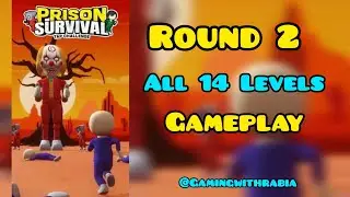 Prison Survival Tap Challenge/ Round  2 All 14 levels /Gameplay
