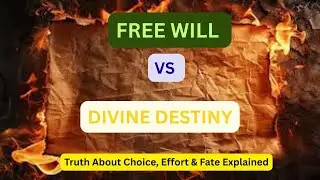 Free Will vs Divine Destiny: Truth About Choice, Effort & Fate Explained
