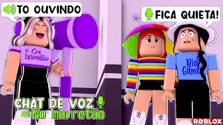 SÓ PODE USAR CHAT DE VOZ NO MARRETÃO! 🎤