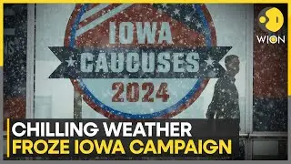 US: Extreme weather and swathes of snow freezes Iowa Caucus campaigning | WION News