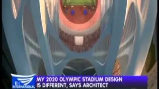 My 2020 Olympic stadium design is different, says architect
