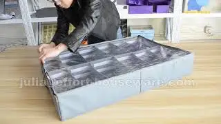 underbed shoe storage organizer