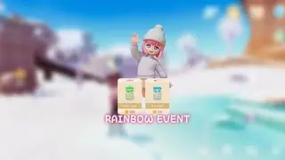 ALL 3 RAINBOW BOUQUET & RAINBOW VERSION OF PINK DORIS HEARTOPIA