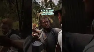 ARTHUR WYLATUJE Z OBOZU NA ZBITY PYSK | RED DEAD REDEMPTION 2 #shorts