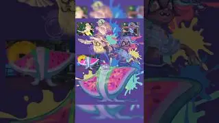 Deep cuts summer night fits! #art #artshorts #splatoon3 #splatoonart #splatoonfanart  #artshorts