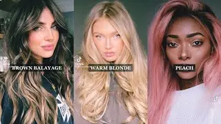 Hair Color Trends 2021 TikTok Compilation 🌈
