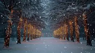 Soft Snow, Warm Lights | Peaceful Christmas Music ❄️✨