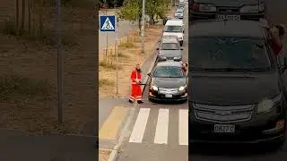 Coffee Chaos ☕ Impudent Pedestrian vs. Hero Janitor