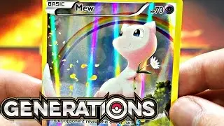 Pokemon Generations Mythical Mew Collection Box Opening!
