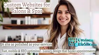 Custom websites for Salons & Spas