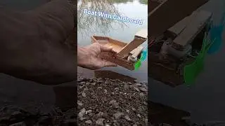 Boat With Cardboard || Ship With Cardboard #shorts