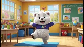 Mary Fluffy School Day | Fun School Adventure Song for Kids | Sing Along with Mary Fluffy