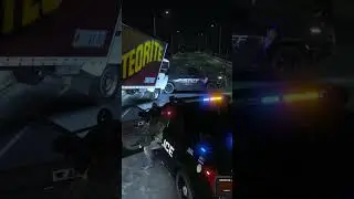 GTA 5 - LSPDFR / Pursuit Ended Tragically For Driver And Officer #gta #lspdfr #roleplay #gta5lspdfr