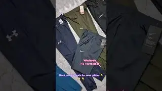 Premium 4way Lycra Track pants for men in wholesale | Branded Sports dry fit Track Suits #wholesale