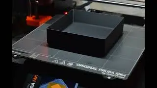 Gridfinity 3x3 bin timelapse - 0.4 nozzle - 0.2 layer height - Prusa MK4