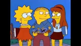 Los Simpson - Ralph - El aliento de mi gato huele a comida de gato