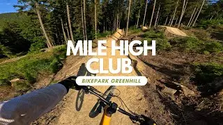 Mile High Club Black Bikepark Greenhill 2023 POV RAW