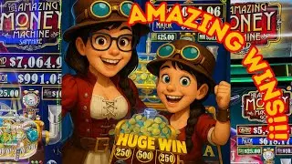 MAXI JACKPOT on Amazing Money Machine! HUGE Sapphire Win! 💙💰