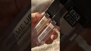 @givenchybeauty Prisme Libre Skin-caring concealer in C105 and Liquid Highlighter in Pink