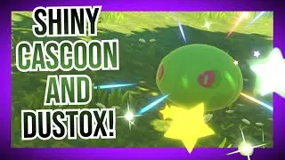 Shiny Cascoon and Dustox! - Pokemon Legends: Arceus