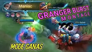 GRANGER BURST MONTAGE | IKILLYOU | MOBILE LEGENDS BANG BANG