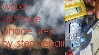 water damage phone repair step by step check all phone