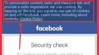 Facebook Fix To personalise content, tailor and measure ads and provide a safer problem solve