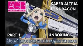 AGP Saber Altria Pendragon Review: Unboxing