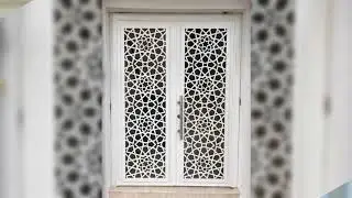 Modern Safty Door & Security Laser cutt metal Screen Ideas