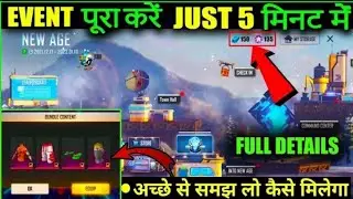 HOW TO OPEN NEW AGE EVENT IN FREE FIRE NEW EVENT FREE FIRE NEW AGE EVENT FREE BUNDLE KESE MELEGA376K