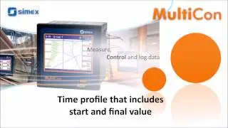 MultiCon CMC Application &ndash; Time profile that includes start and final value