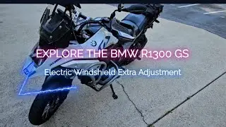 Электростеклоподъемник BMW R1300 GS | Дополнительная регулировка высоты #vlog #motovlog #life #tr...
