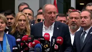 Muharrem İnce: Adaylıktan çekiliyorum