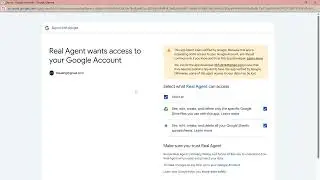 Real Agent &ndash; OAuth + Google Sheets verification (fixed)