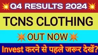 TCNS Clothing Q4 Results 2024 🔴 TCNS Clothing Results 🔴 TCNS Clothing Share Latest News 🔴 TCNS Share
