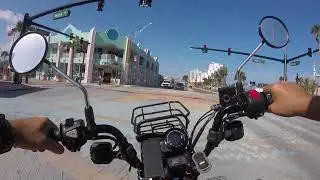 6 New Honda Trail 125 POV Ride Motorcycle ASMR Around Daytona Beach.
