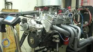 BluePrint Engines 396ci Small Block Chevy dyno pull (BP3961CTF)