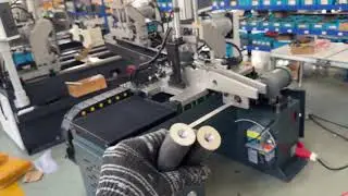 Automatic round bar chamfering machine