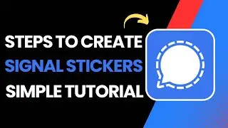 How To Create Signal Stickers !